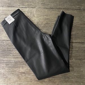 Zara Faux Leather Leggings